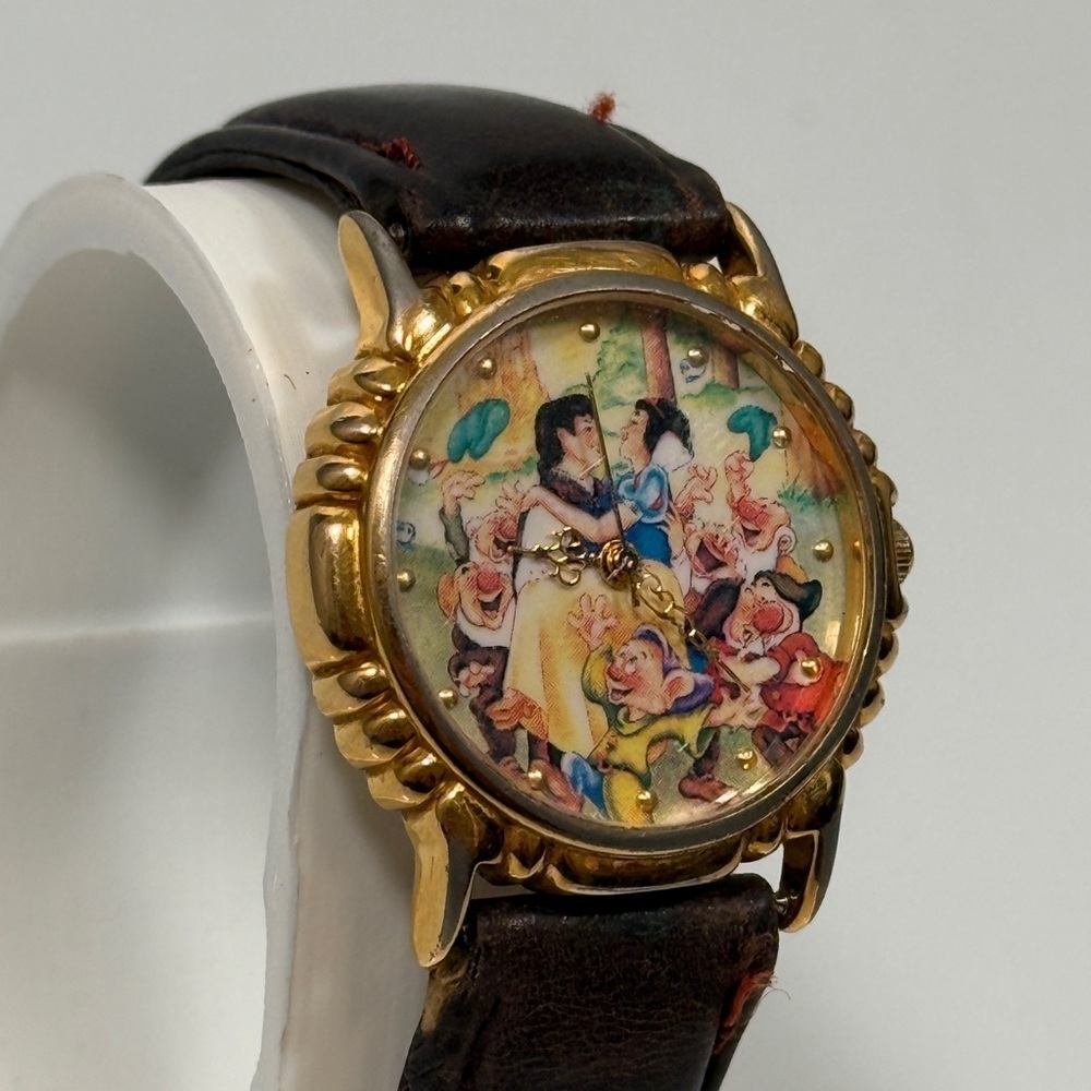 Working! 1994 Disney Snow White Someday My Prince Will Come LTD Watch Boxed - Picture 4 of 12